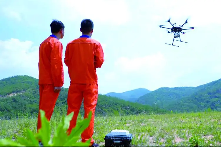 蜀山无人机倾斜摄影巡检拍摄